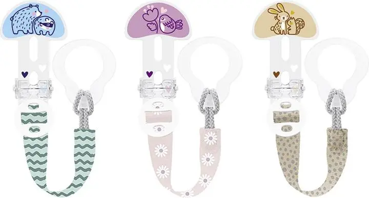 Attache sucette - Mam - Clip It 0+ vert