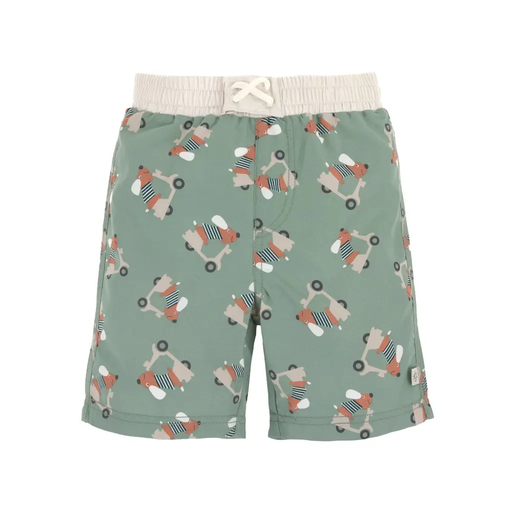 Short de bain avec couche anti UV - Lässig - Chien Vert 13/18Mois 