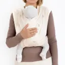 Porte bébé - bemini - Duo Piuma ecru T1