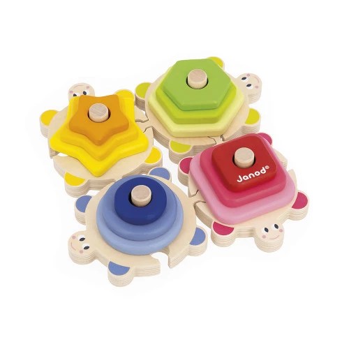 Empilable des Formes - Janod - Tortues