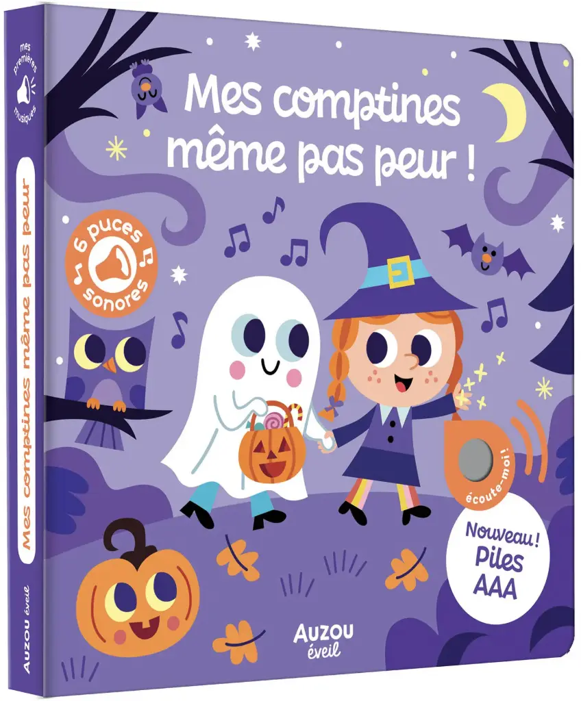 Auzou - Mes Premières musique - Mes comptines même pas peur !