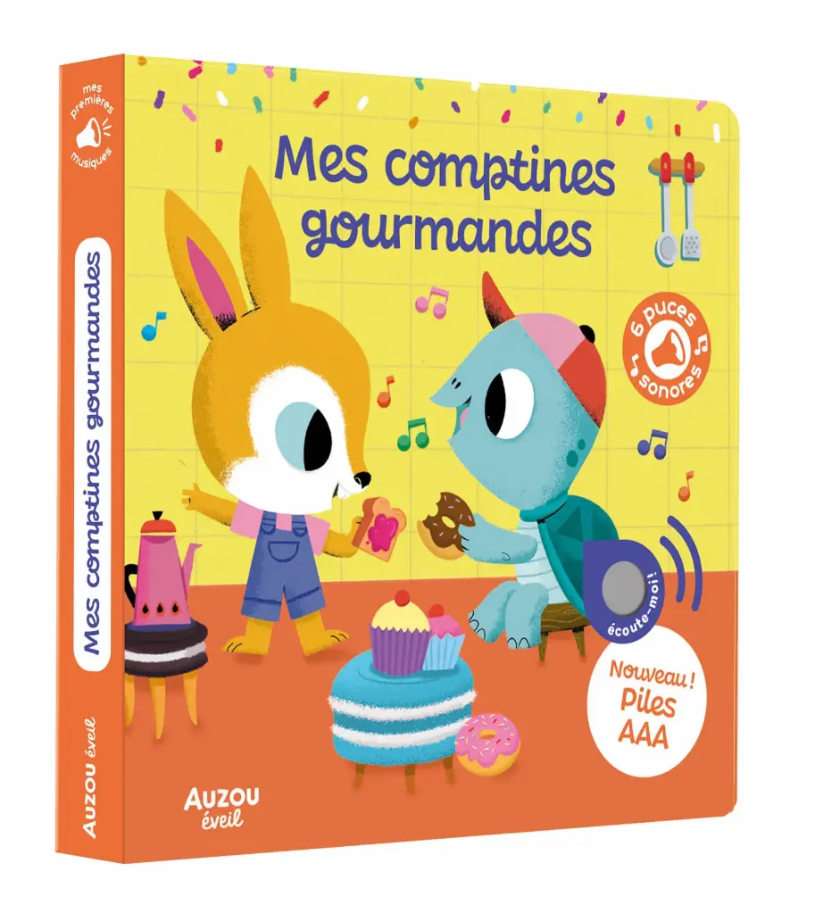 Auzou - Mes Premières musique - Mes comptines gourmandes