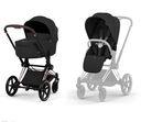 Poussette - Cybex Priam 2026- Sepia Black Rose Gold