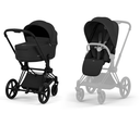 Poussette - Cybex Priam 2026- Sepia Black Matt Black Farme