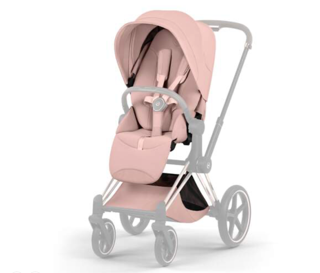 Poussette - Cybex Habillage De Siège  Priam 2026- Style collection Peach Pink