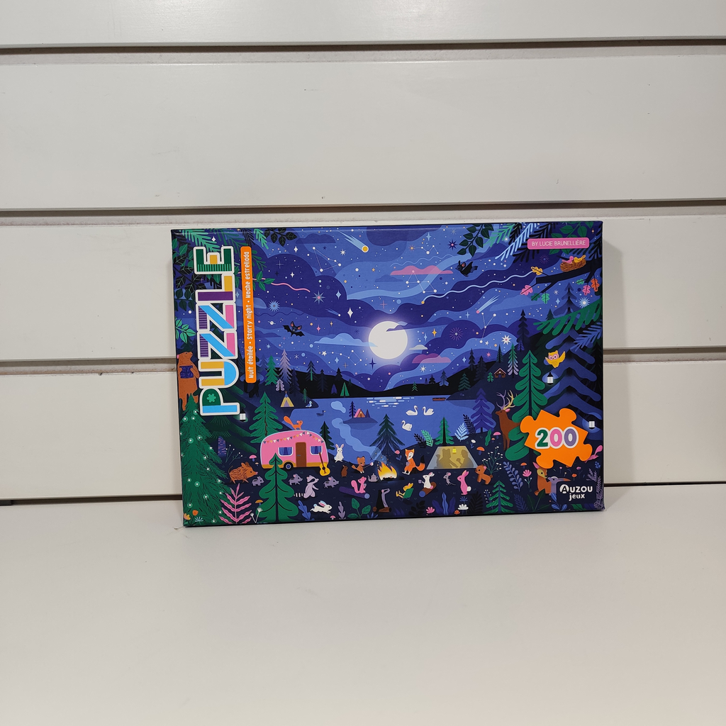 Puzzle - Auzou Jeu - Nuit étoilée 200Pièces