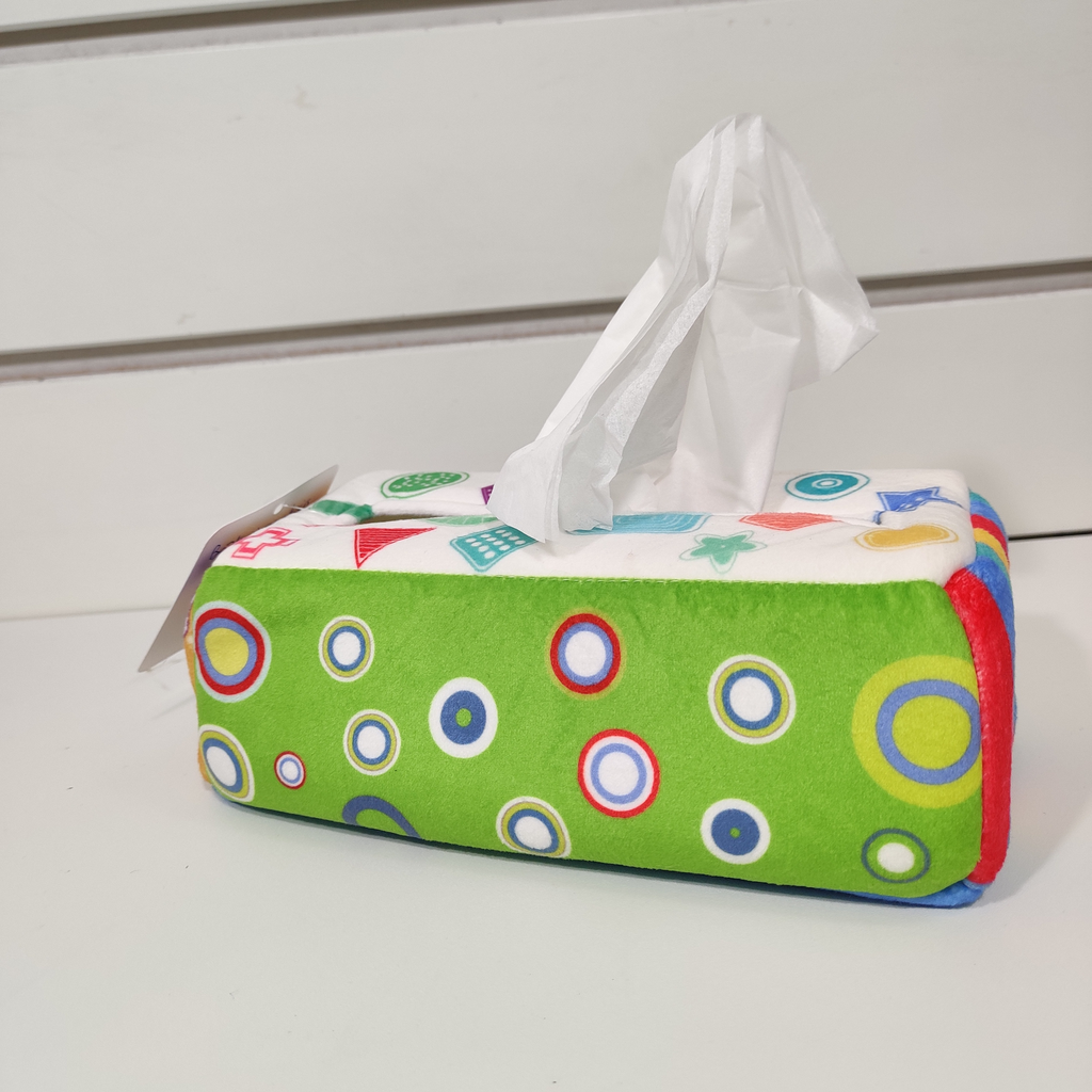 Peluche - Boîte à mouchoir d'éveil  