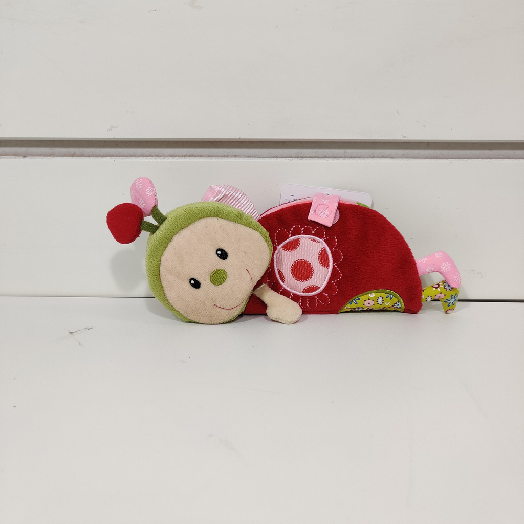 Peluche d'activités - Lilliputiens- Livre imagier Coccinelle Liz
