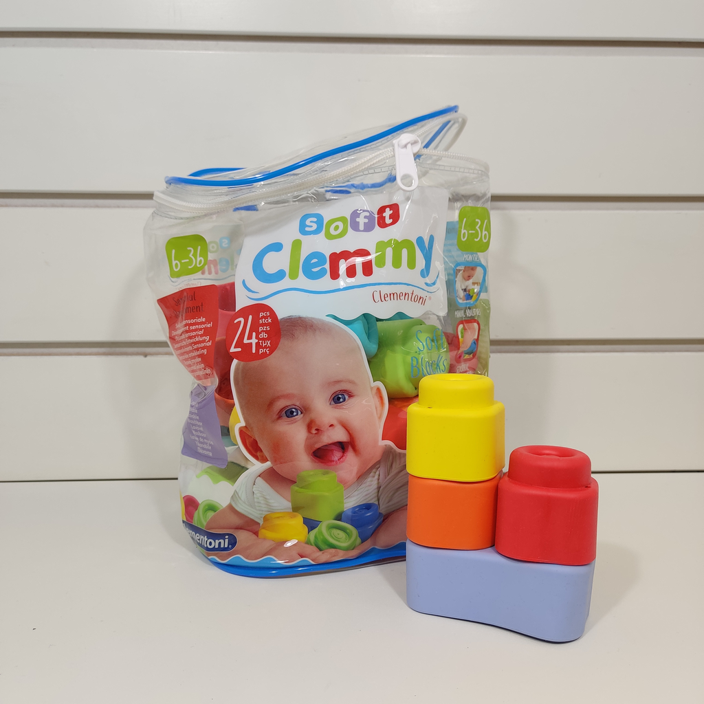 cubes souples - Clementoni - Soft 24Pièces