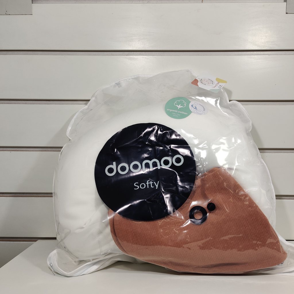 Coussin d'allaitement - Doomoo - softy Terracotta