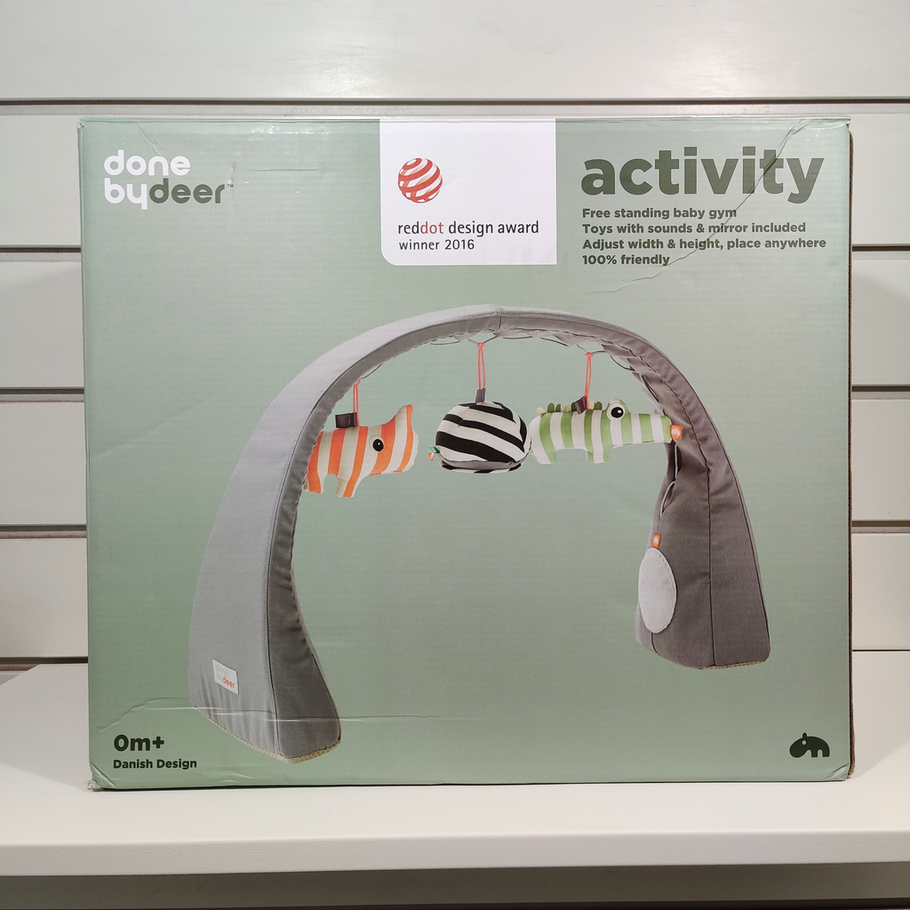 Arche d'activités - DoneByDeer - Portable Gris