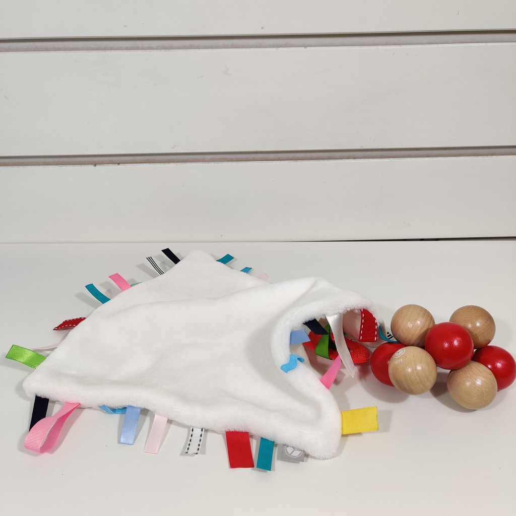 Coffret Doudou Hochet - Sensi - En Bois