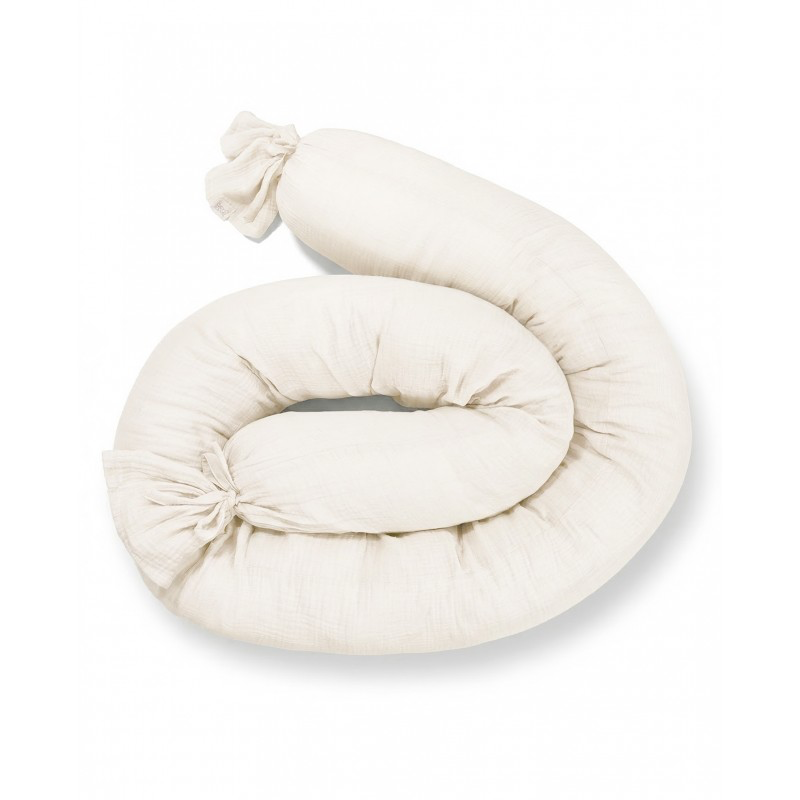 Coussin réducteur Lit - BabyShower - snake ivory powder