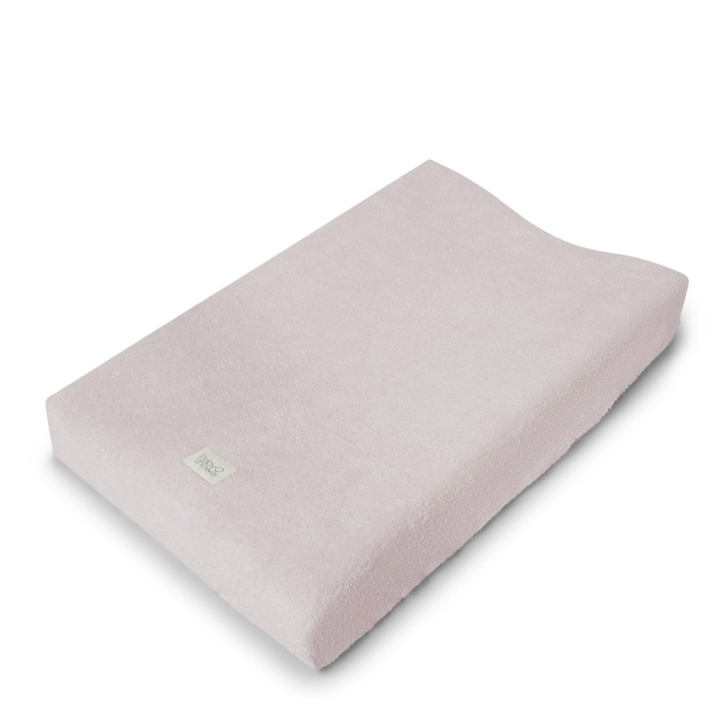 Housse matelas langer - Babyshower - terry nude