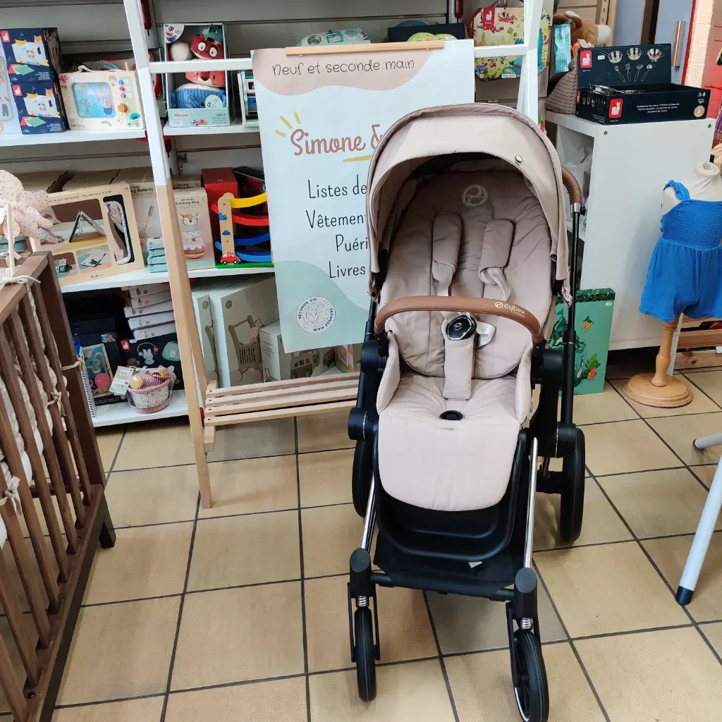 [PU-574] Poussette - Cybex - Priam Beige