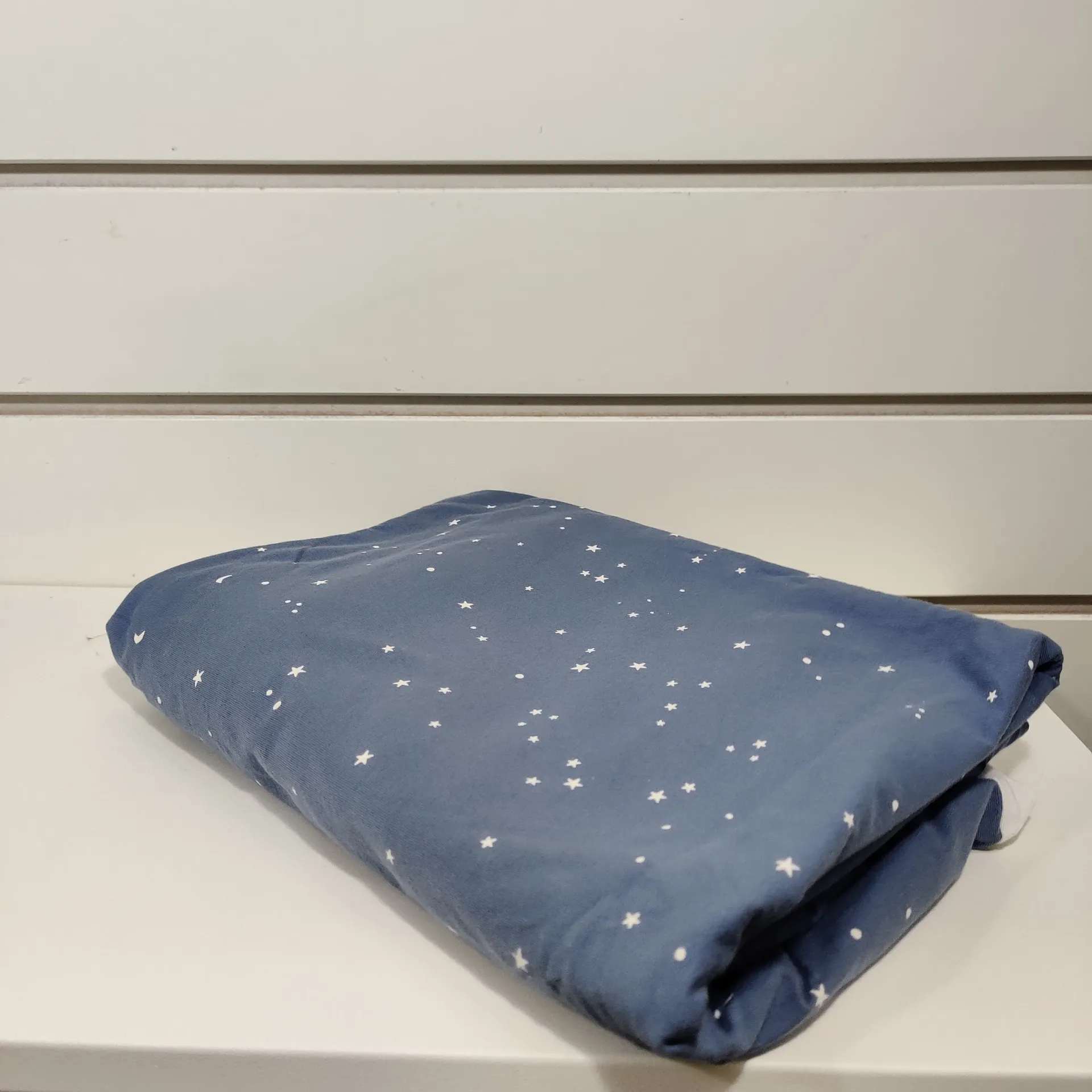 [PU-605] Parrure de lit - Bemini - Bleu Etoiles