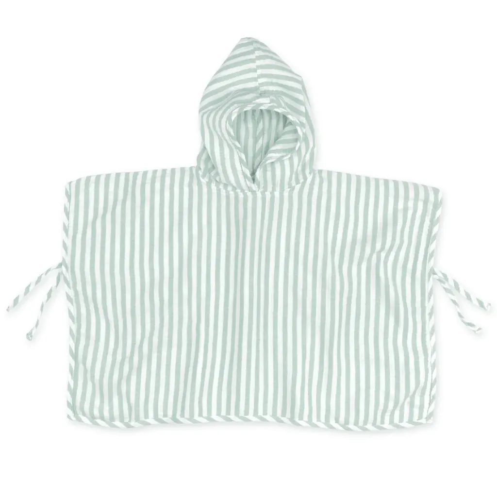 Poncho de bain - Bemini - 9-36 mois Gaze de coton Vert