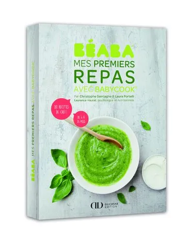 [3384349126971] Livre Recette - Beaba - Mes premiers repas avec babycook