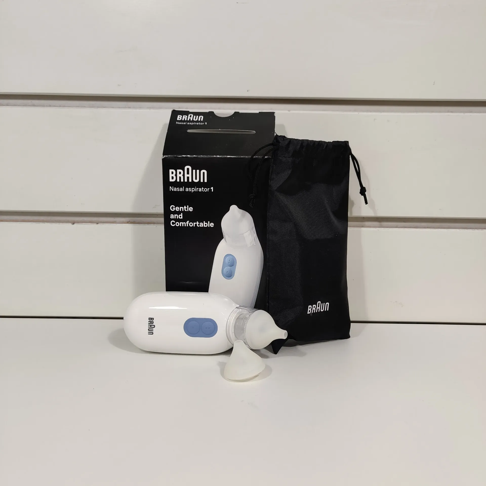 Mouche bébé électrique - Braun - nasal aspirator1