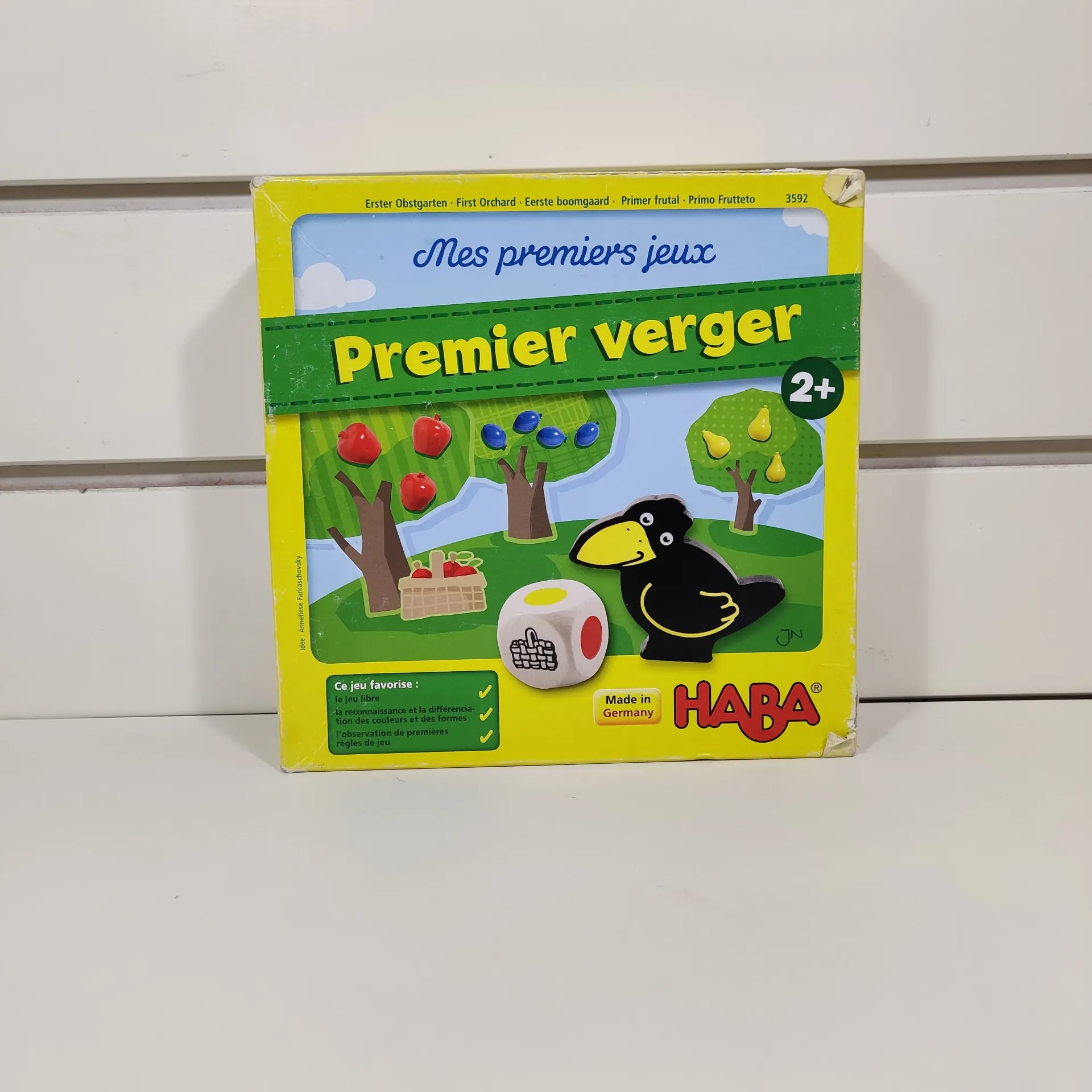 Jeu - Haba -Premier Verger