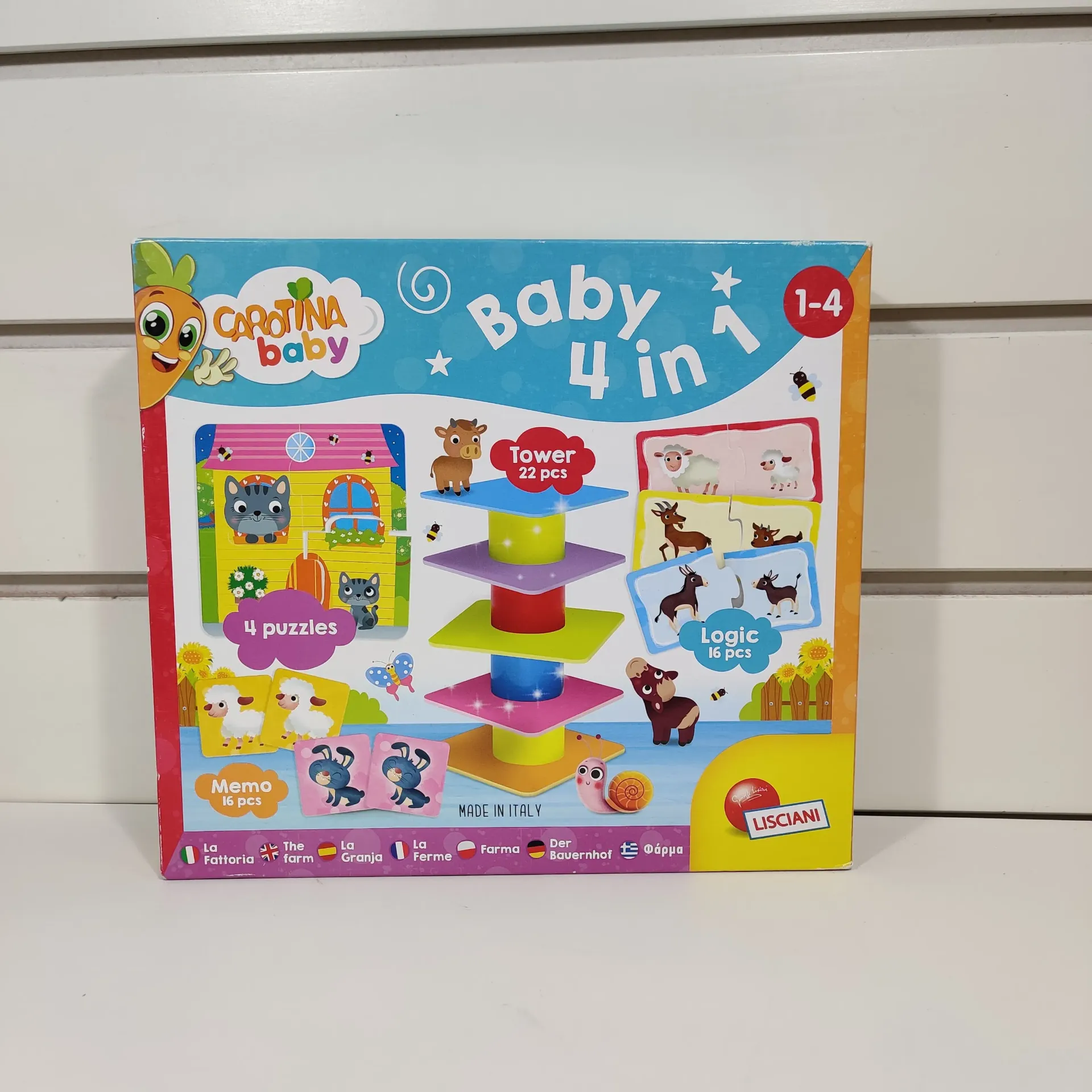 Jeu - Carotina Baby - 4 en 1