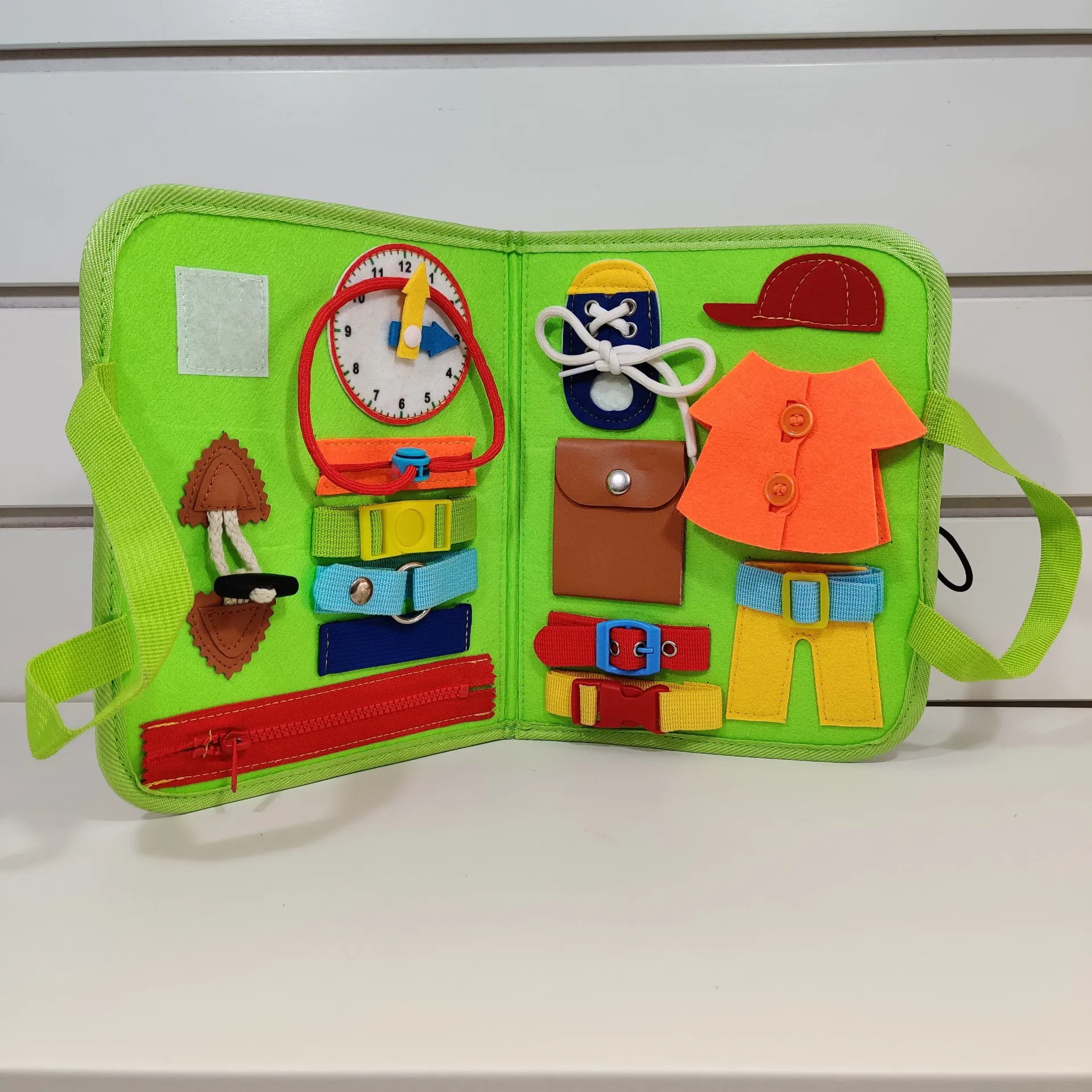 [PU-732] Livre textil - Montesori - animaux