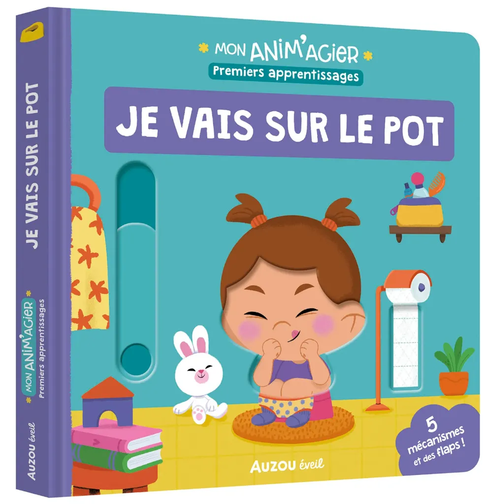livre - Auzou - Je vais sur le pot