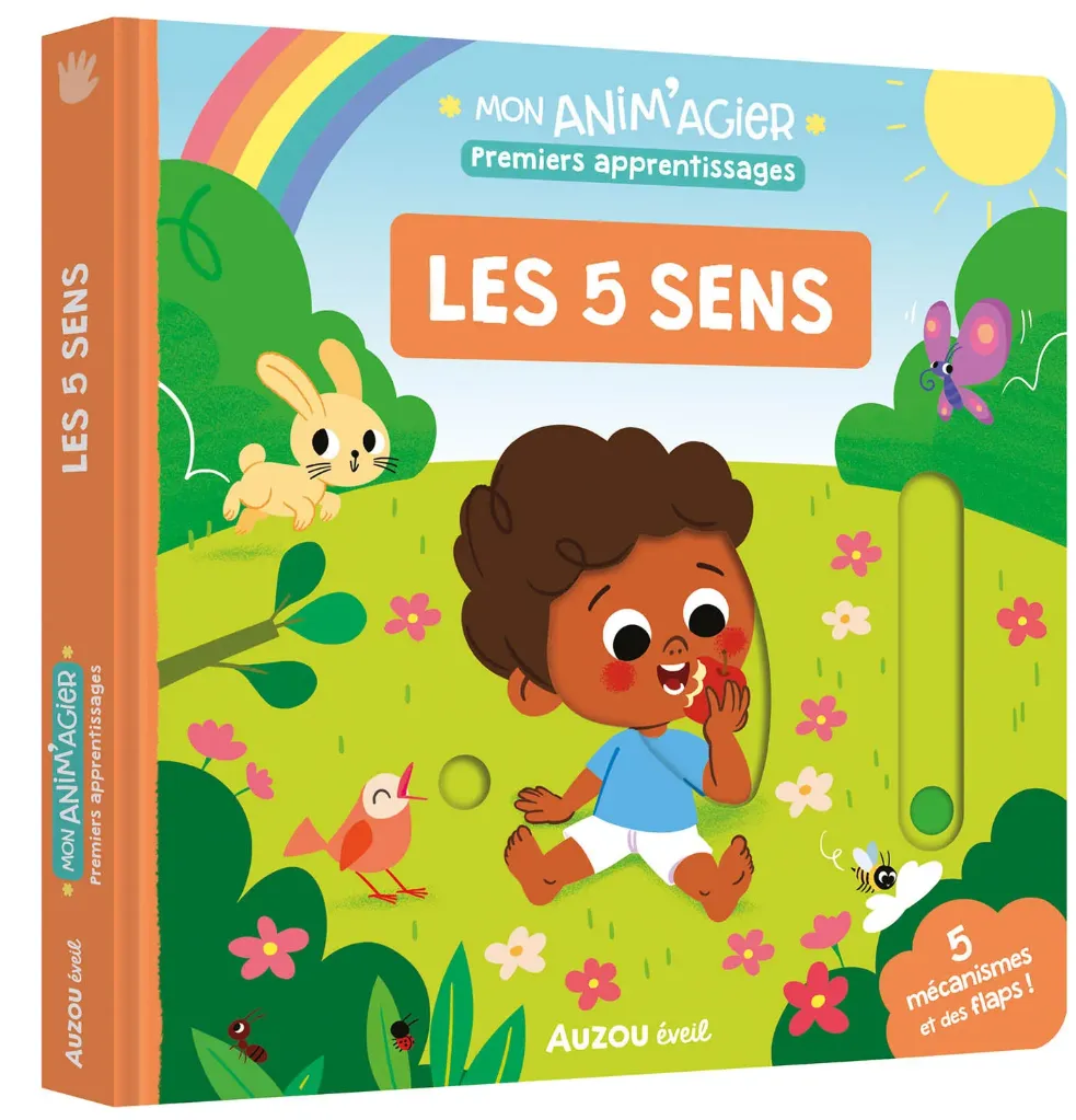 [9791039552721] livre - Auzou - Les 5 sens