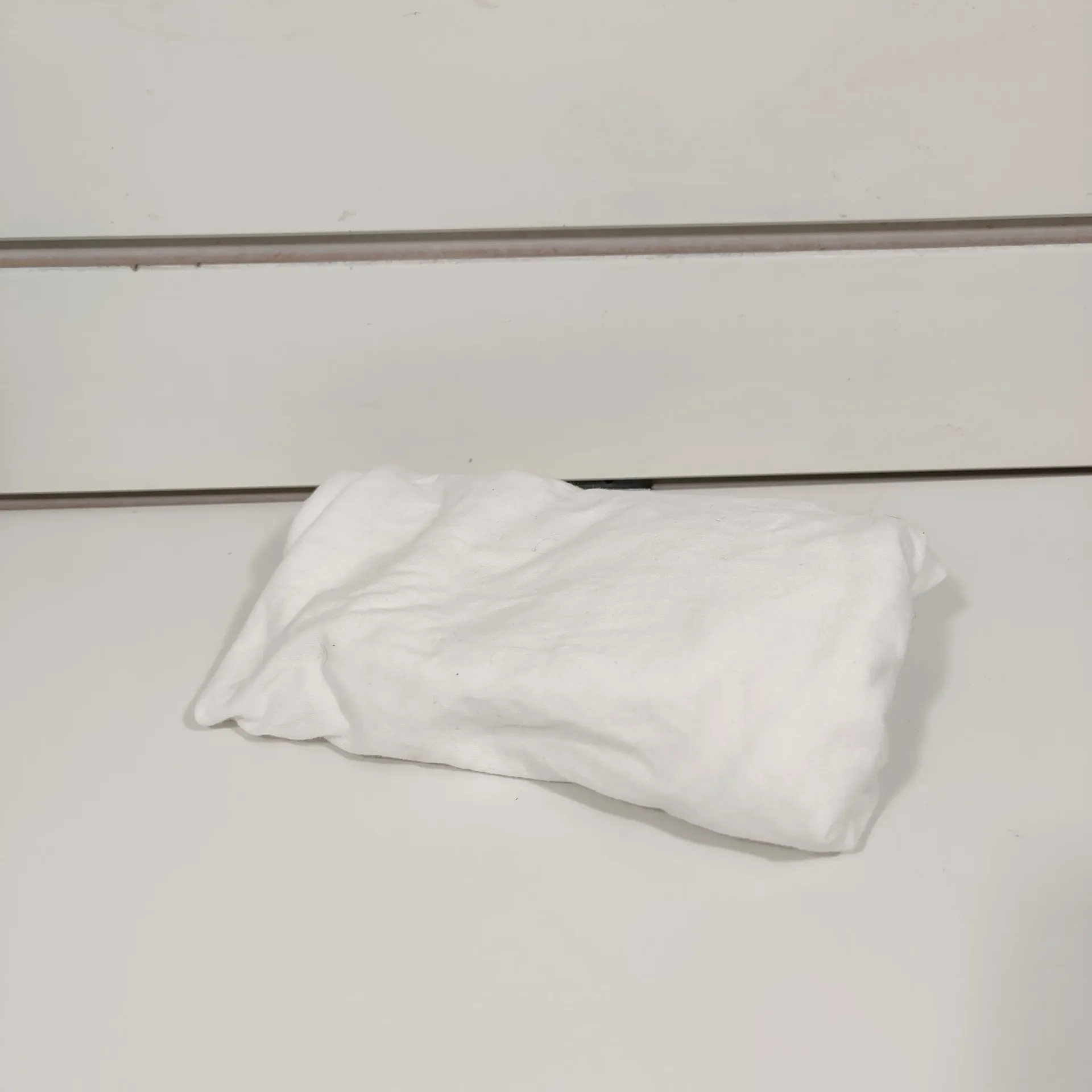 [PU-770] Drap housse berceau 40x90cm - Bemini - White Jersey