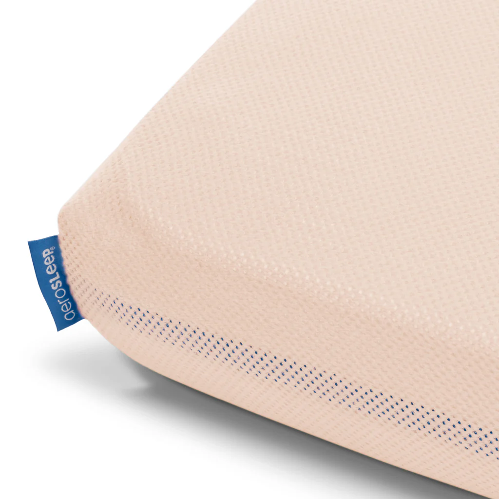 Drap housse - Aerosleep - Peach - 120x60cm