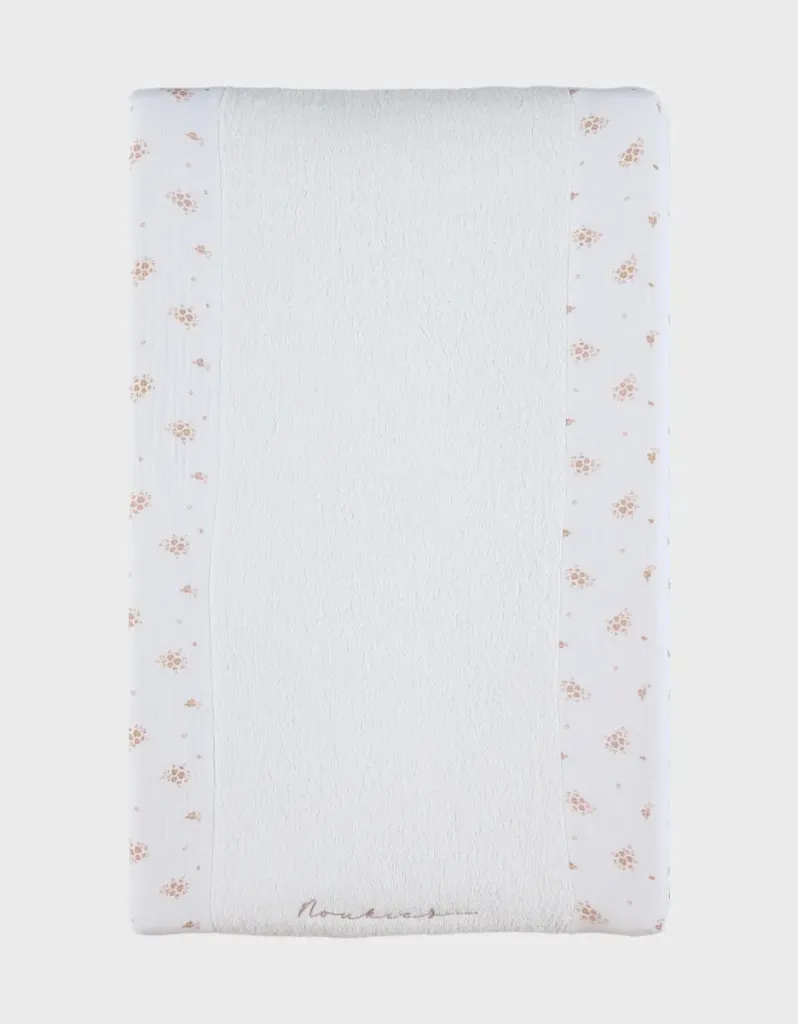 [5414220244055] Housse pour matelas à langer - Noukie's - éponge Blanc 67x45