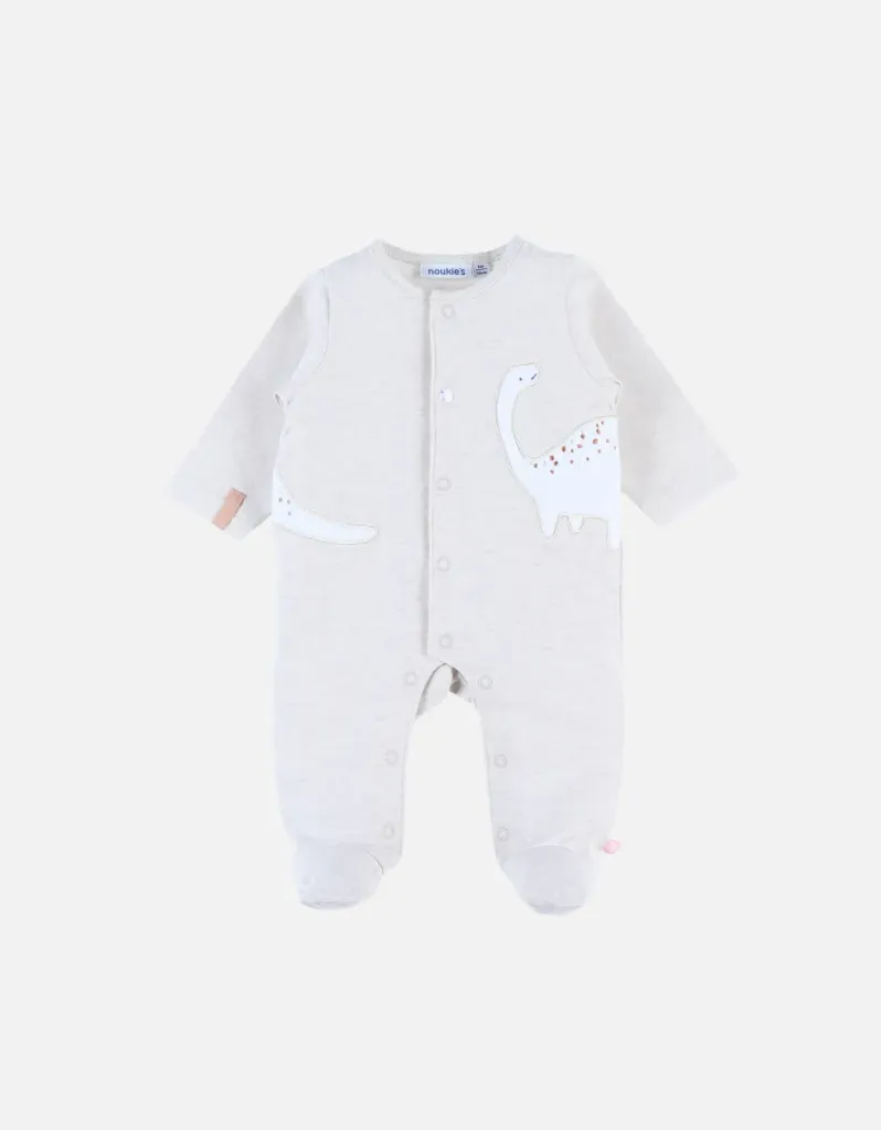 [5414220206268] Pyjama en velours - noukie's - Dinosaure Beige