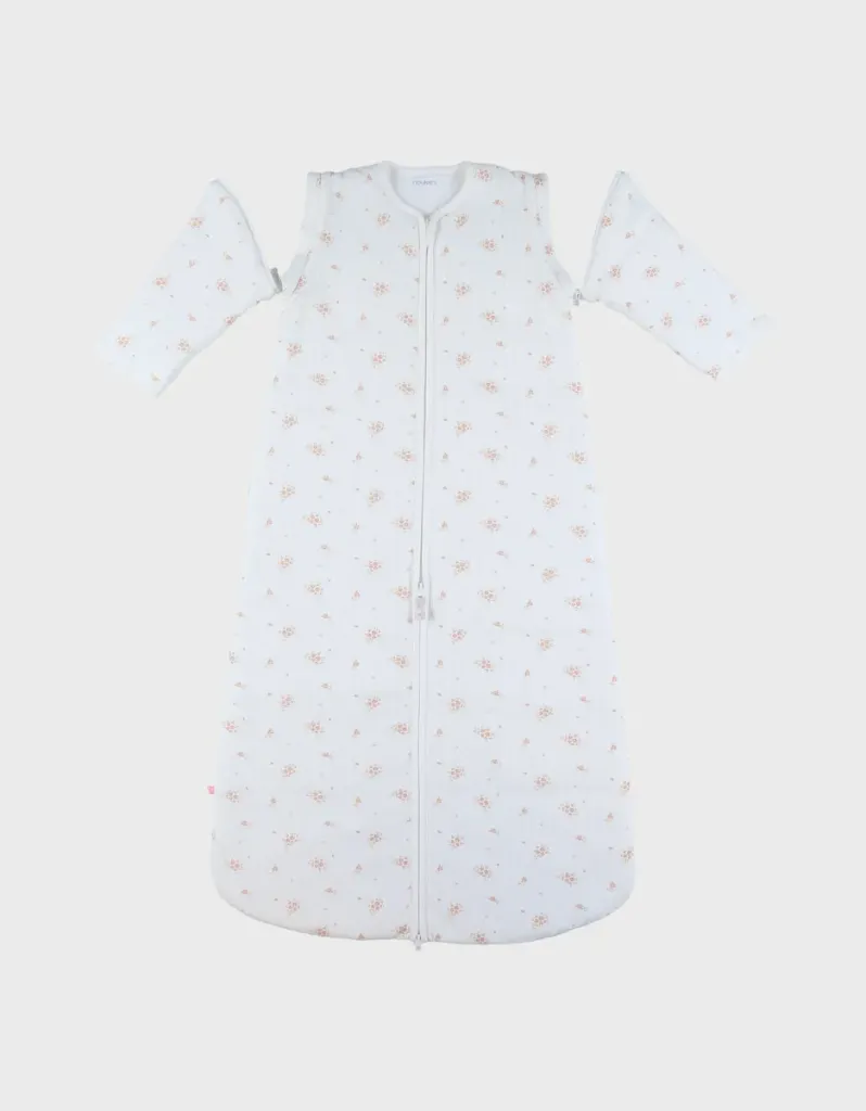 Gigoteuse - Noukie's - 6/24Mois Blanc Fleuri Tog2