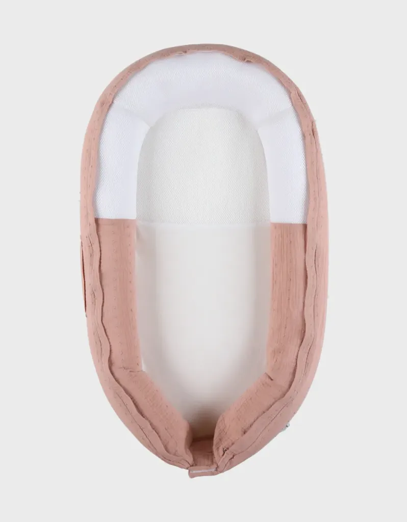 [5414220242303] Nid bébé - Noukie's - mousseline de coton bio Terracotta