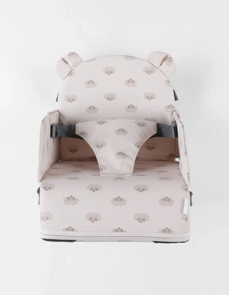 [5414220203243] Rehausseur chaise -  noukie's - déperlant, Beige hérissons