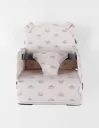 Rehausseur chaise -  noukie's - déperlant, Beige hérissons