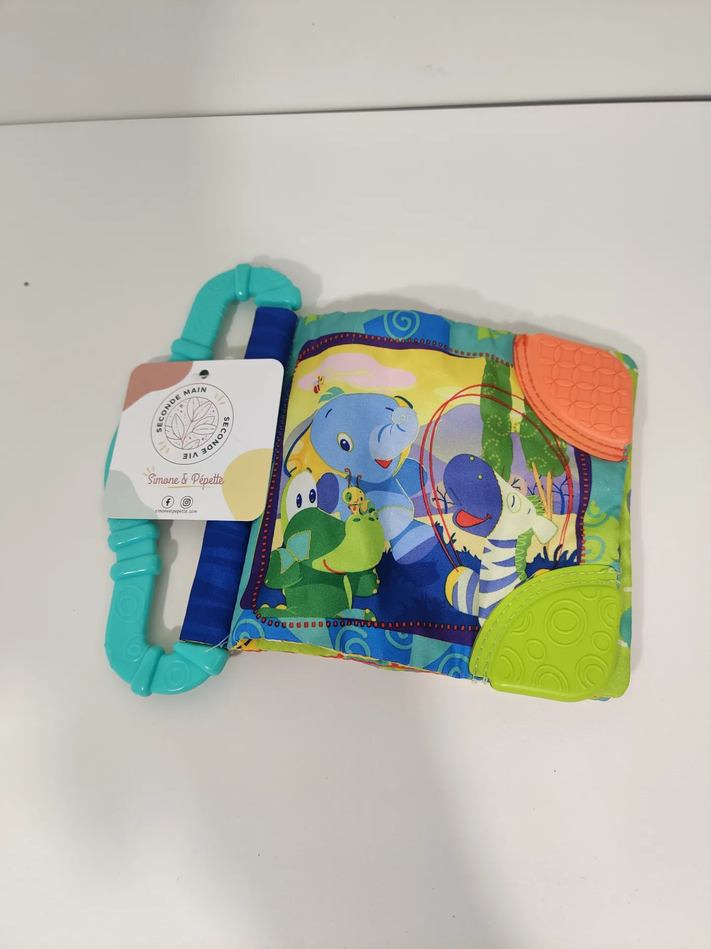[PU-789] Livre tissu dentition - Bright Starts
