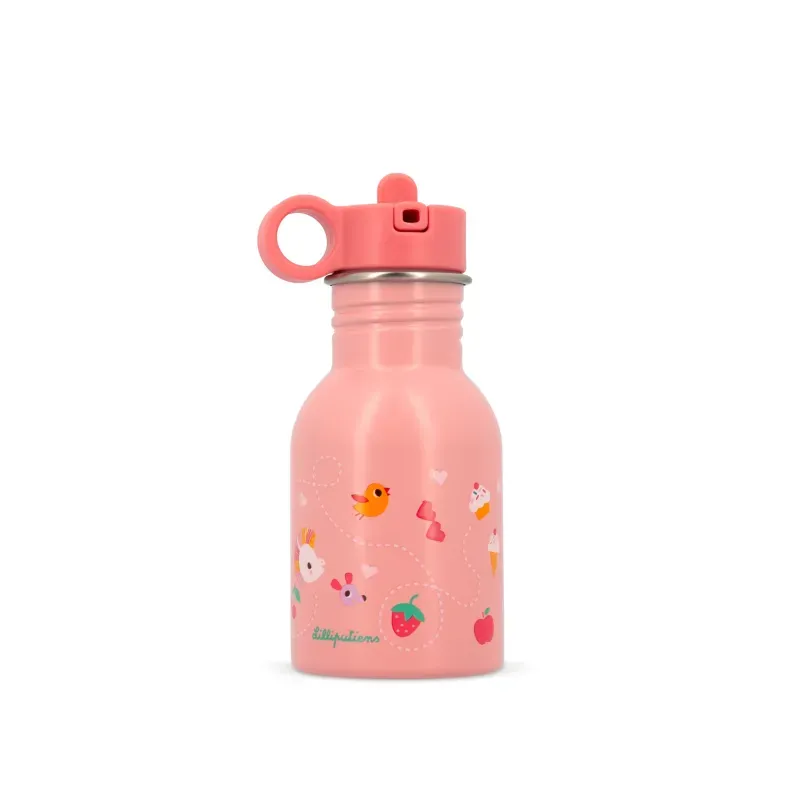 [5414834844993] Gourde 400ml - Lilliputiens - Jeanne le chat