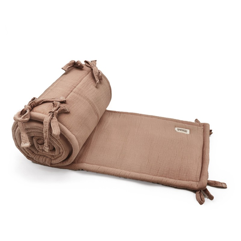 [9501717774266] Tour de lit - Babyshower - Doux caramel glacé