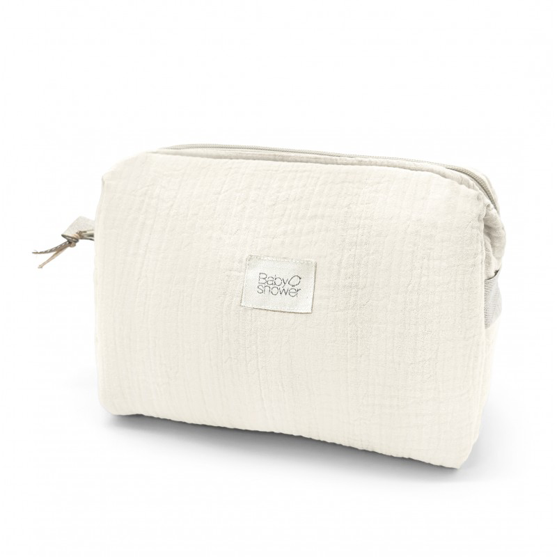 [9507988887872] Trousse de toilette - Babyshower - Camila ivory