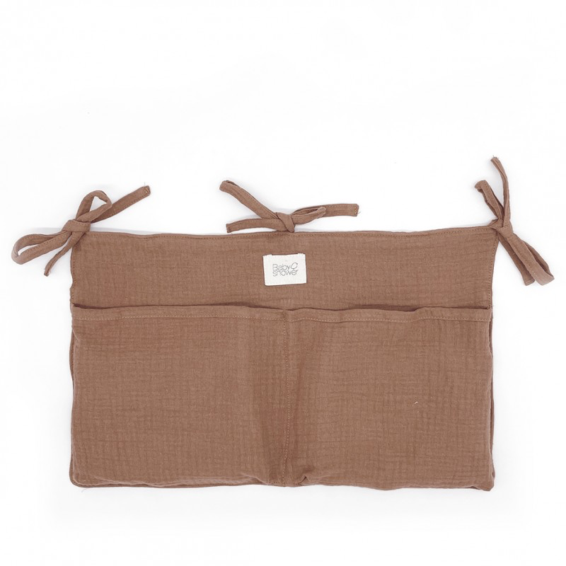 [9502199316555] Sac rangement - Babyshower - caramel glacé