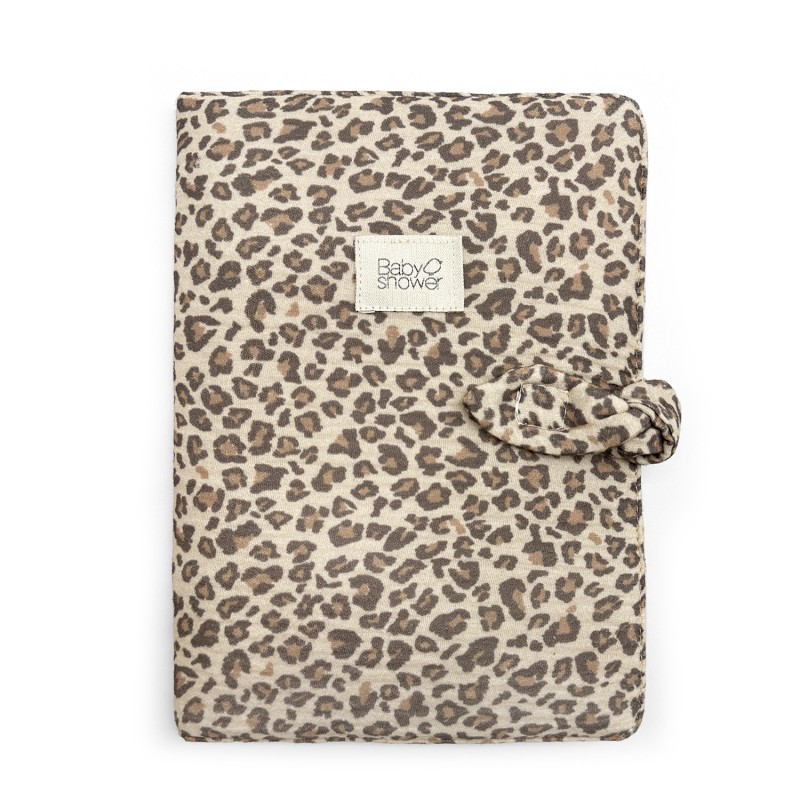[9508292969834] Protège carnet de santé - Babyshower -wilde