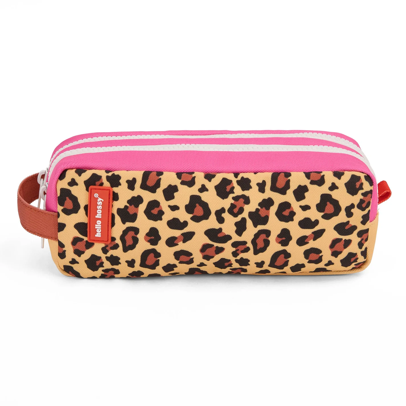 Trousse scolaire - Hello Hossy - léopard rose