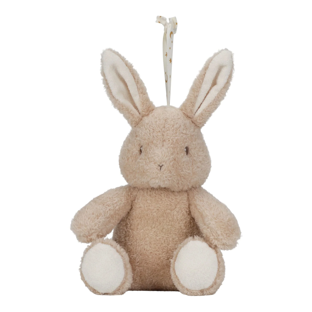 Peluche - Little Dutch - Lapin câlin Lumière & Son - Beige - Baby Bunny
