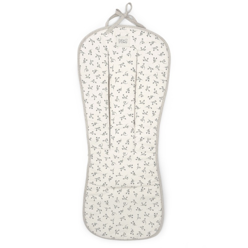 Matelas pour poussette compact - Babyshower - Olive bloom canvas