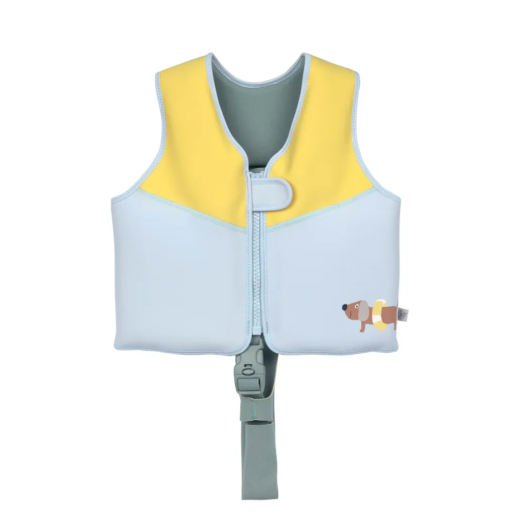 Gilet de natation - Lässig - Bleu et jaune - 92/98 cm