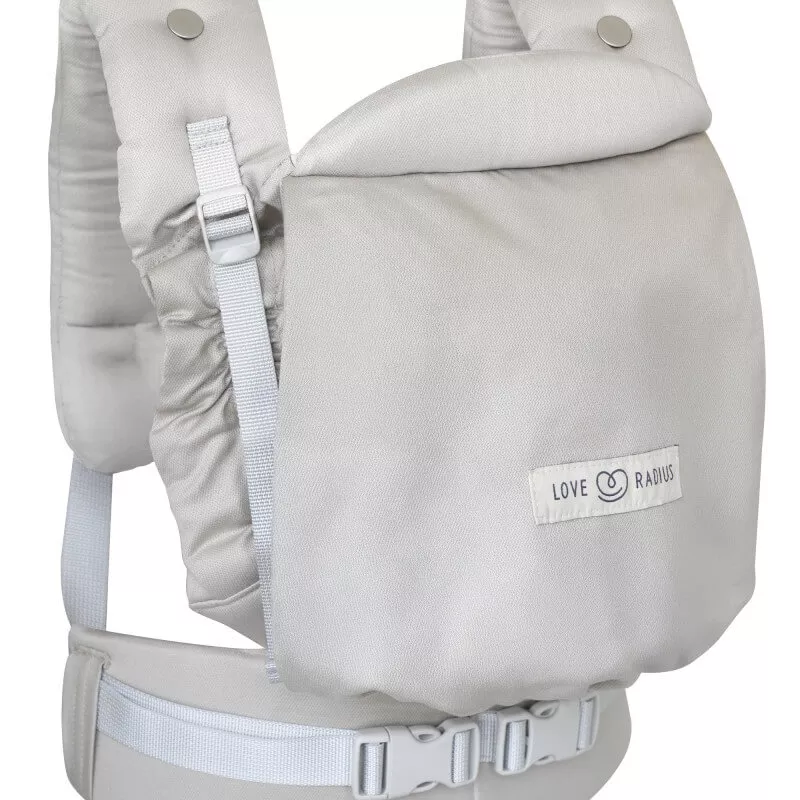 [3760218245156] echarpe de portage -   Love Radius - PhysioCarrier 2 by JPMBB - Or blanc