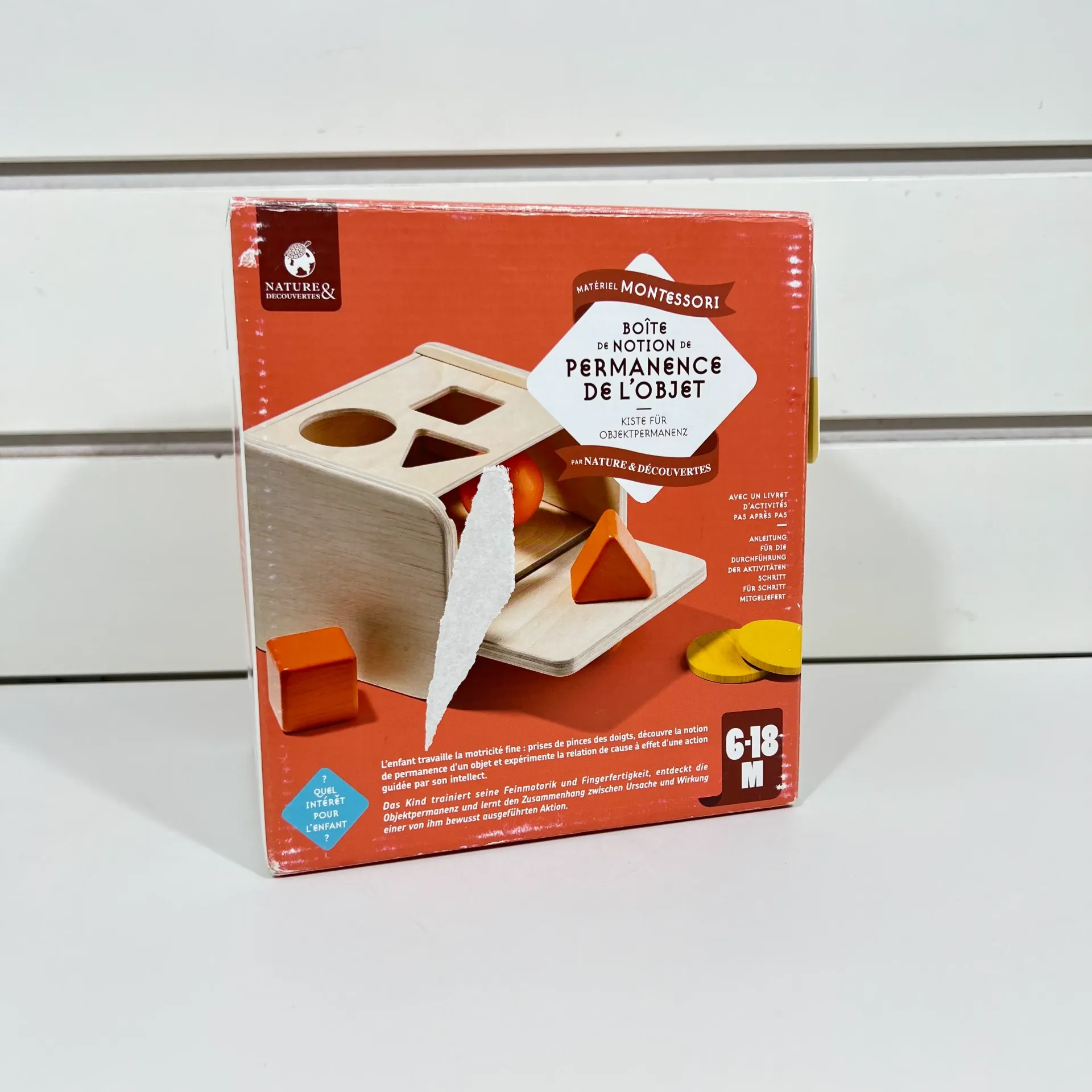 Jeu de notion - Nature et decouvertes - Montessori