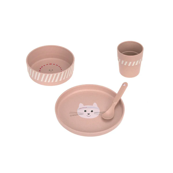 [4066239173232] Coffret repas - Lässig - Tiny team cat
