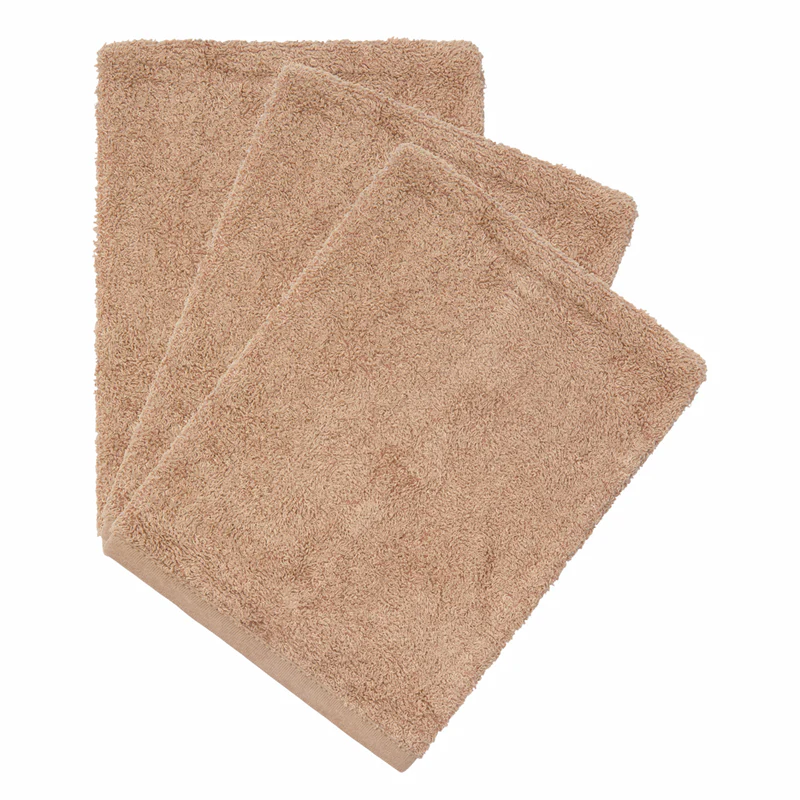 Gants de toilette (3 pcs) - Timboo - Savannah
